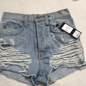 Carmar denim GENEVA TITANIA SIDE SHREDDED SHORT